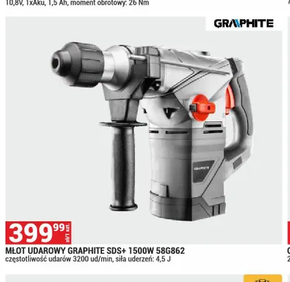 Młot udarowy Graphite promocja w Merkury Market
