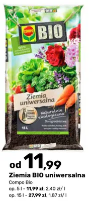 Ziemia uniwersalna BIO promocja w Bricomarche