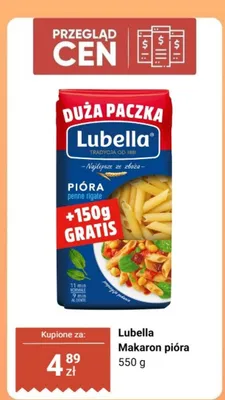 Makaron pióra promocja w Dino