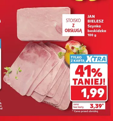 Szynka beskidzka Jan Bielesz promocja w Kaufland