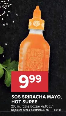 Sos sriracha mayo, coffee promocja w Stokrotka