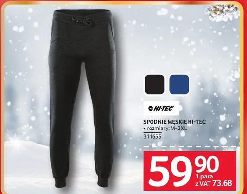 Spodnie męskie Hi-Tec promocja w Selgros