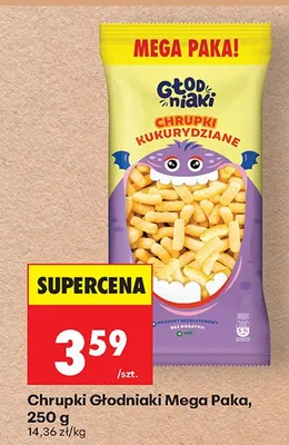 Chrupki Głodniaki Mega Paka promocja w Biedronka