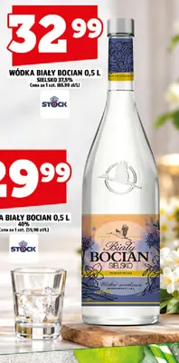 Wódka Biały Bocian Sielsko 37,5% promocja w TOPAZ