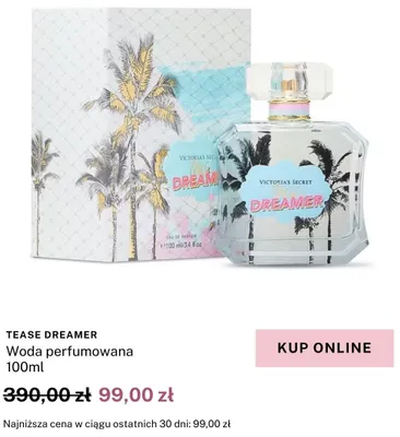 Woda perfumowana Victoria's Secret Tease Dreamer promocja w Victoria's Secret
