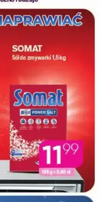 Sól do zmywarki Somat promocja w Drogerie Koliber