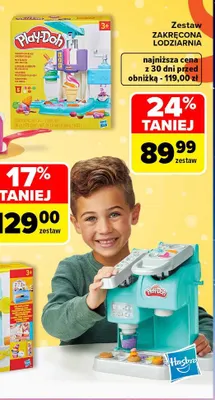 Zestaw Zakręcona lodziarnia Play-Doh promocja w Carrefour