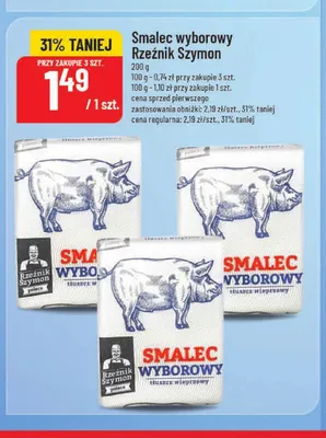 Smalec wyborowy Rzeźnik Szymon promocja w POLOmarket