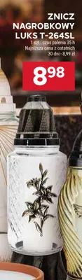 Znicz nagrobkowy Luks T-264SL promocja w Stokrotka