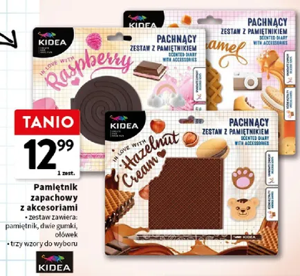 Pamiętnik zapachowy z akcesoriami Kidea promocja w Intermarche