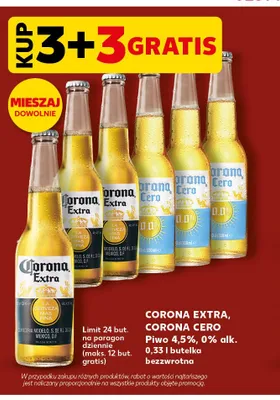 Piwo Corona Extra promocja w Kaufland
