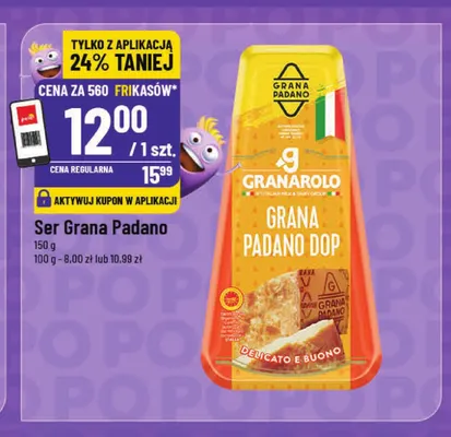 Ser Grana Padano Granarolo promocja w POLOmarket