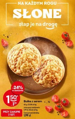 Bułka z serem promocja w Żabka