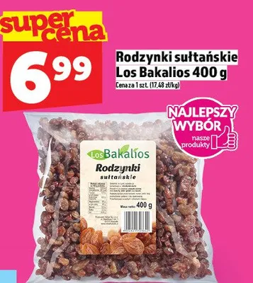 Rodzynki sułtańskie promocja w TOPAZ