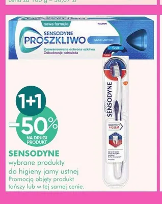 Produkty do higieny jamy ustnej Sensodyne promocja w Super-Pharm