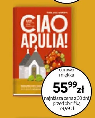 Książka Ciao Apulia! promocja w Empik