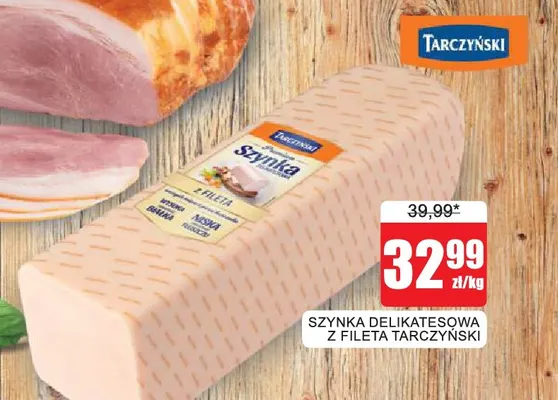 Szynka delikatesowa z fileta Tarczyński promocja w Bingo