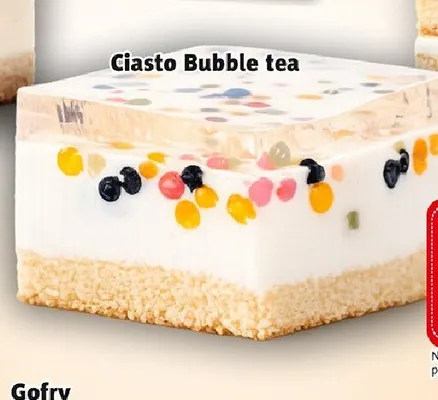 Ciasto Bubble tea Kraina Ciast promocja w Prim Market