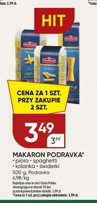 Makaron spaghetti Podravka promocja w Chata Polska