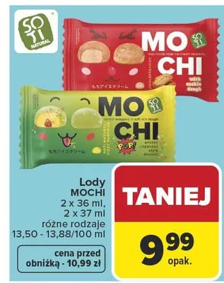 Lody Mochi Soti promocja w Carrefour Market