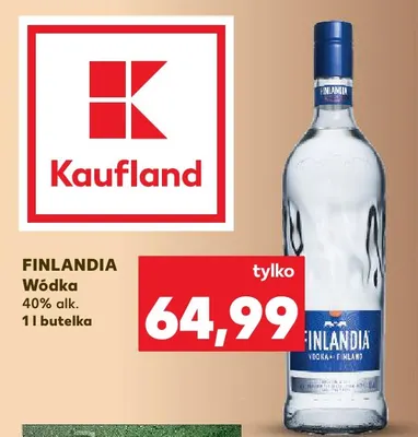 Wódka Finlandia promocja w Kaufland
