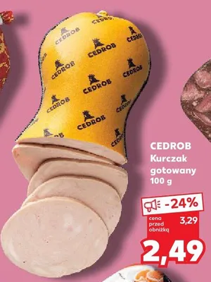 Kurczak gotowany Cedrob promocja w Kaufland