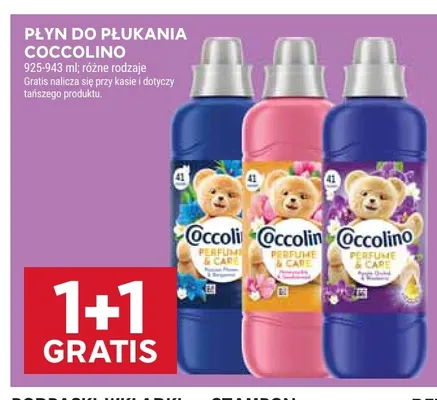 Płyn do płukania Coccolino promocja w Stokrotka