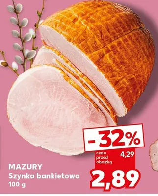 Szynka bankietowa promocja w Kaufland