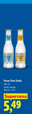 Tonic Fever-Tree Premium Indian Tonic Water promocja w Lidl