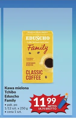 Kawa mielona Eduscho Family promocja w Makro