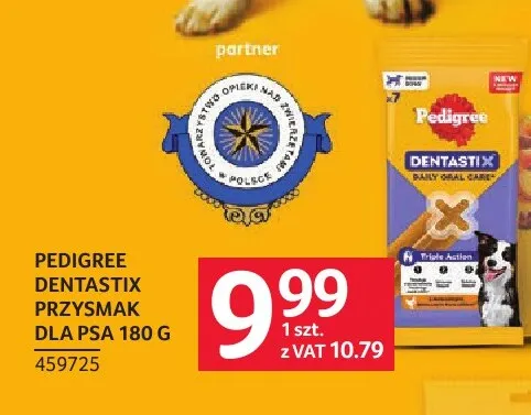Przysmak dla psa Dentastix Pedigree promocja w Selgros