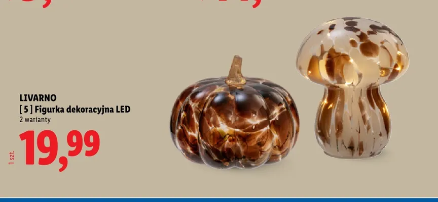 Figurka dekoracyjna LED Livarno promocja w Lidl