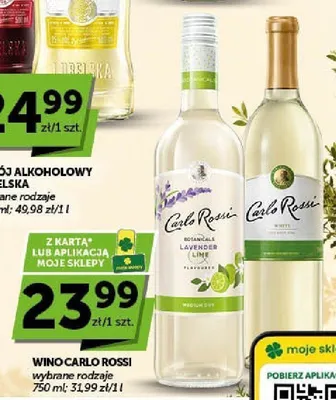 Wino Carlo Rossi White promocja w Euro Sklep