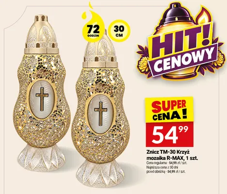 Znicz TM-30 Krzyż mozaika R-MAX promocja w Twój Market