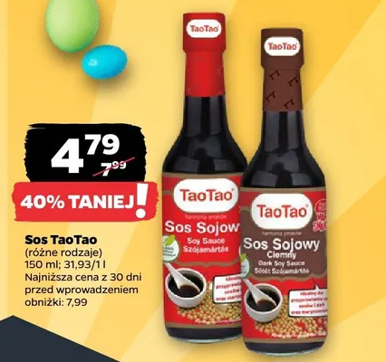Sos różne rodzaje promocja w Netto