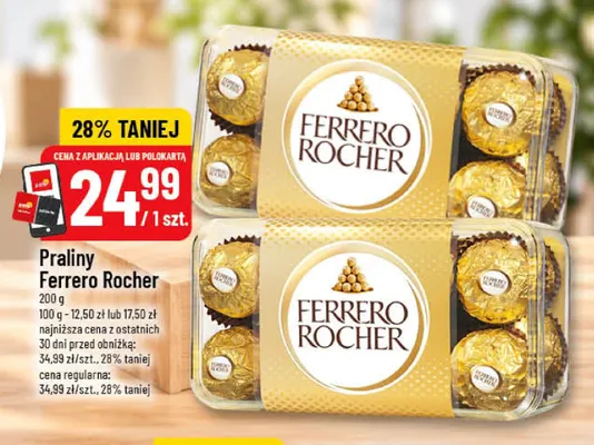 Praliny Ferrero Rocher promocja w POLOmarket