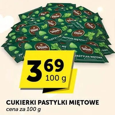 Cukierki Pastylki Miętowe promocja w Groszek