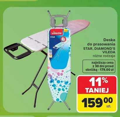 Deska do prasowania Vileda Star promocja w Carrefour