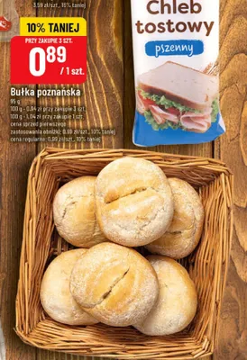 Bułka poznańska promocja w POLOmarket