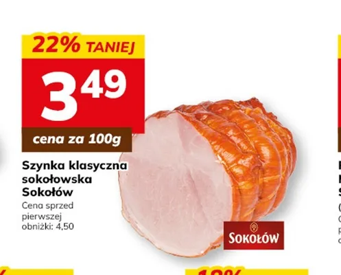 Szynka klasyczna sokołowska Sokołów promocja w Hitpol