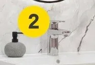 Bateria umywalkowa Cavally promocja w Castorama
