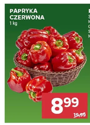 Papryka czerwona promocja w Stokrotka