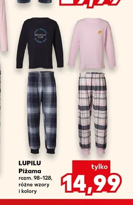 Piżama Lupilu promocja w Kaufland