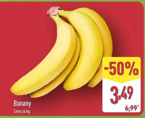 Banany promocja w Aldi