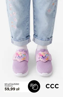Sneakersy My Little Pony promocja w CCC