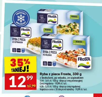 Ryba z pieca po włosku Frosta promocja w Twój Market
