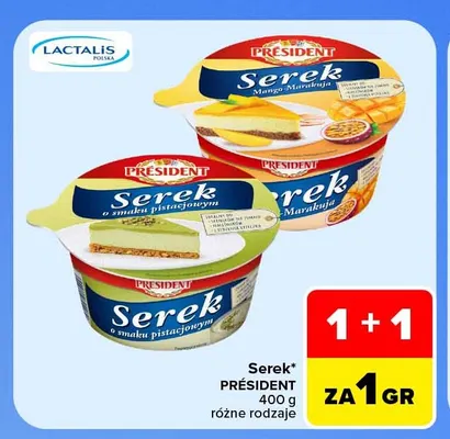 Serek Président promocja w Carrefour