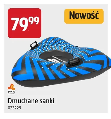 Dmuchane sanki Jilong promocja w Jula