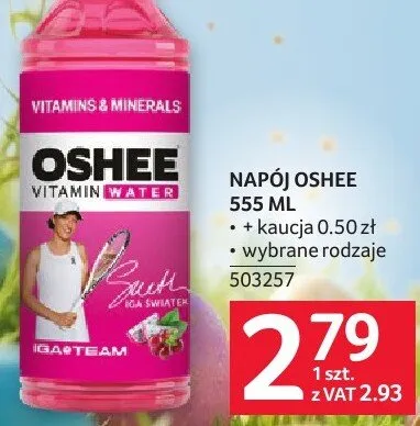 Napój Oshee 555ML promocja w Selgros