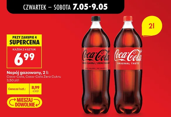 Napój gazowany Zero promocja w Biedronka